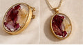 Concept rendering of Le Rosse Studio Botanical Forms convertible brooch pendant