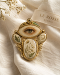 Botanical Lover's Eye relic with gold finish by Le Rosse Studio